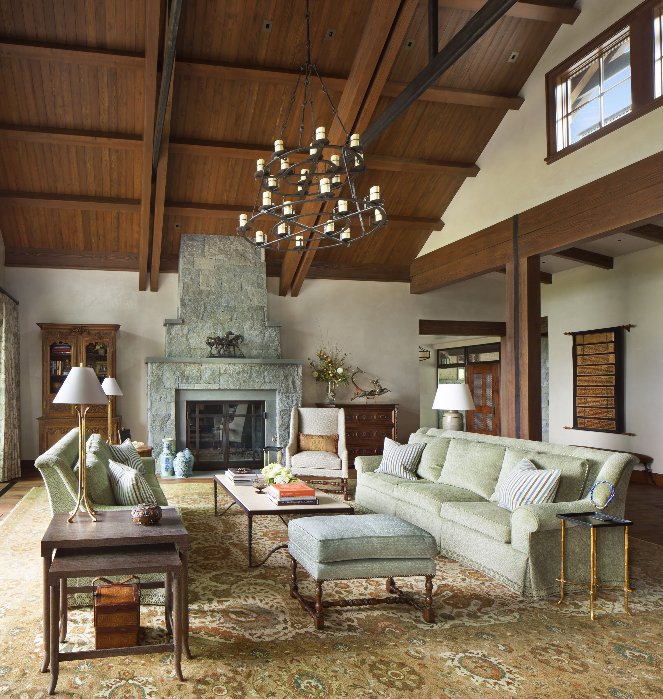 Caribou architectural detail