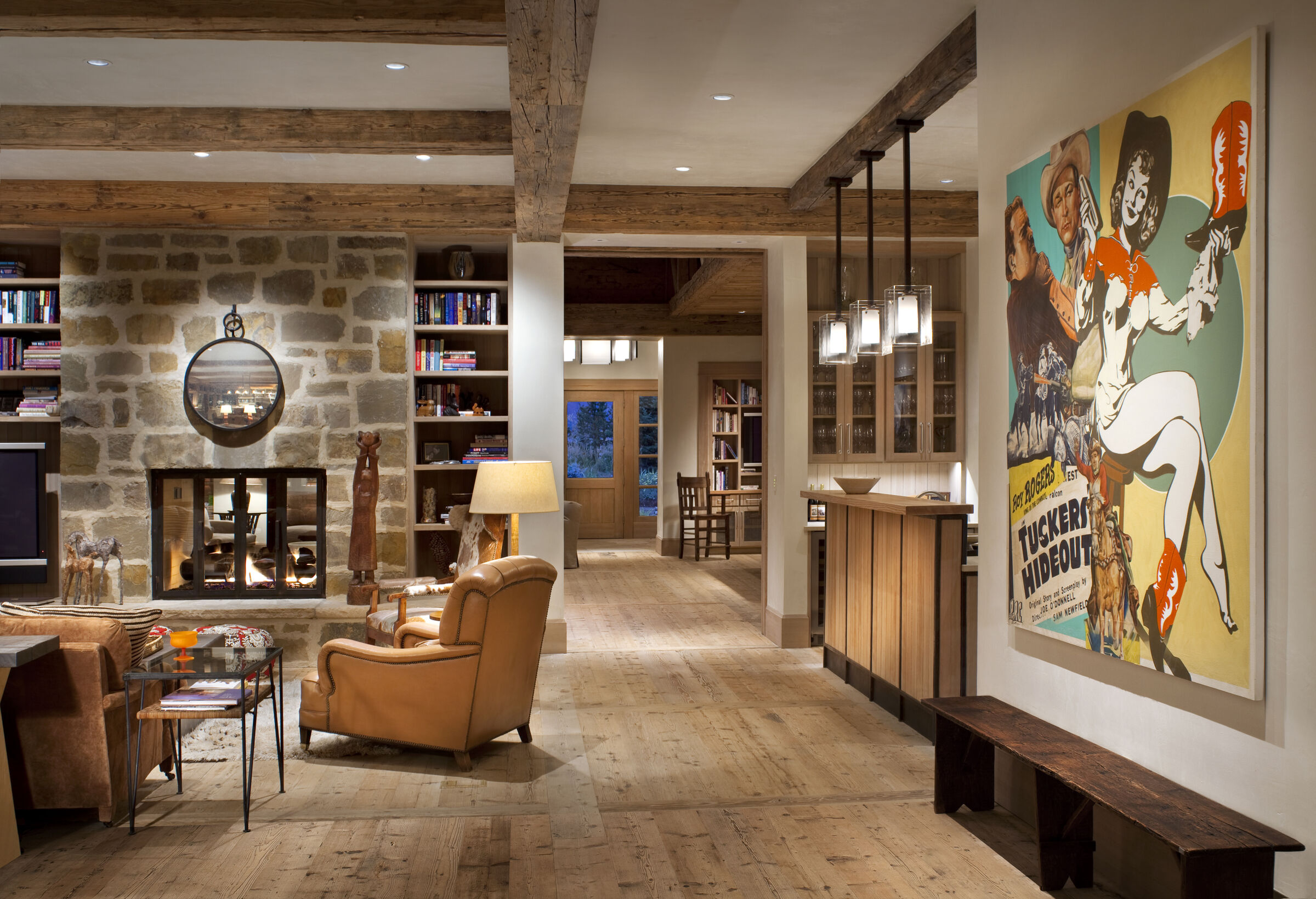 Colorow interior living space