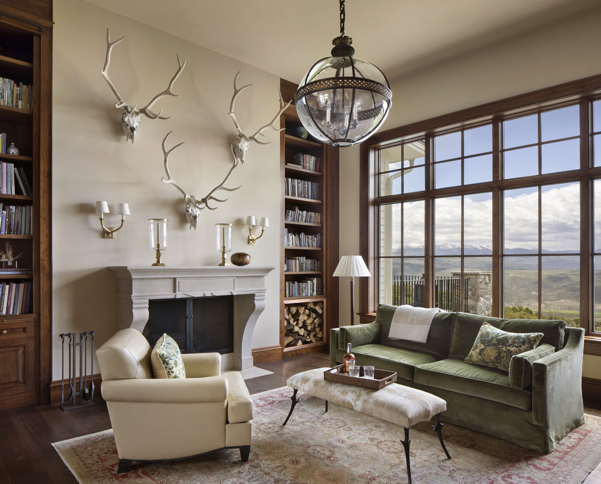 Golden Eagle interior living space