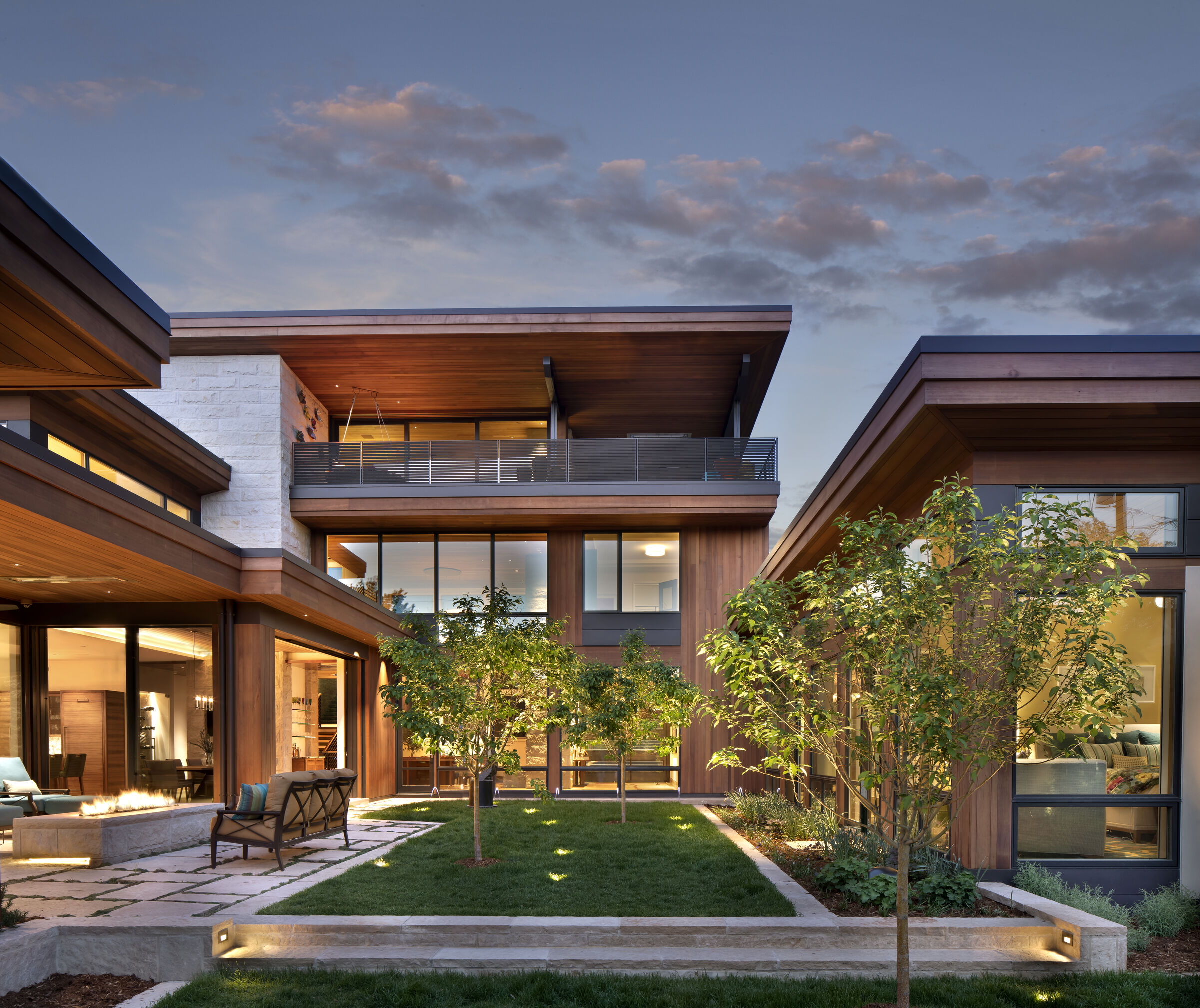 Urban Color courtyard