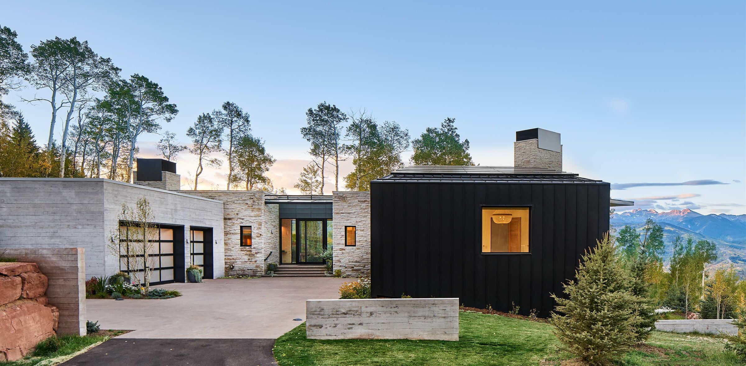 Modern homes by Beck Building Company