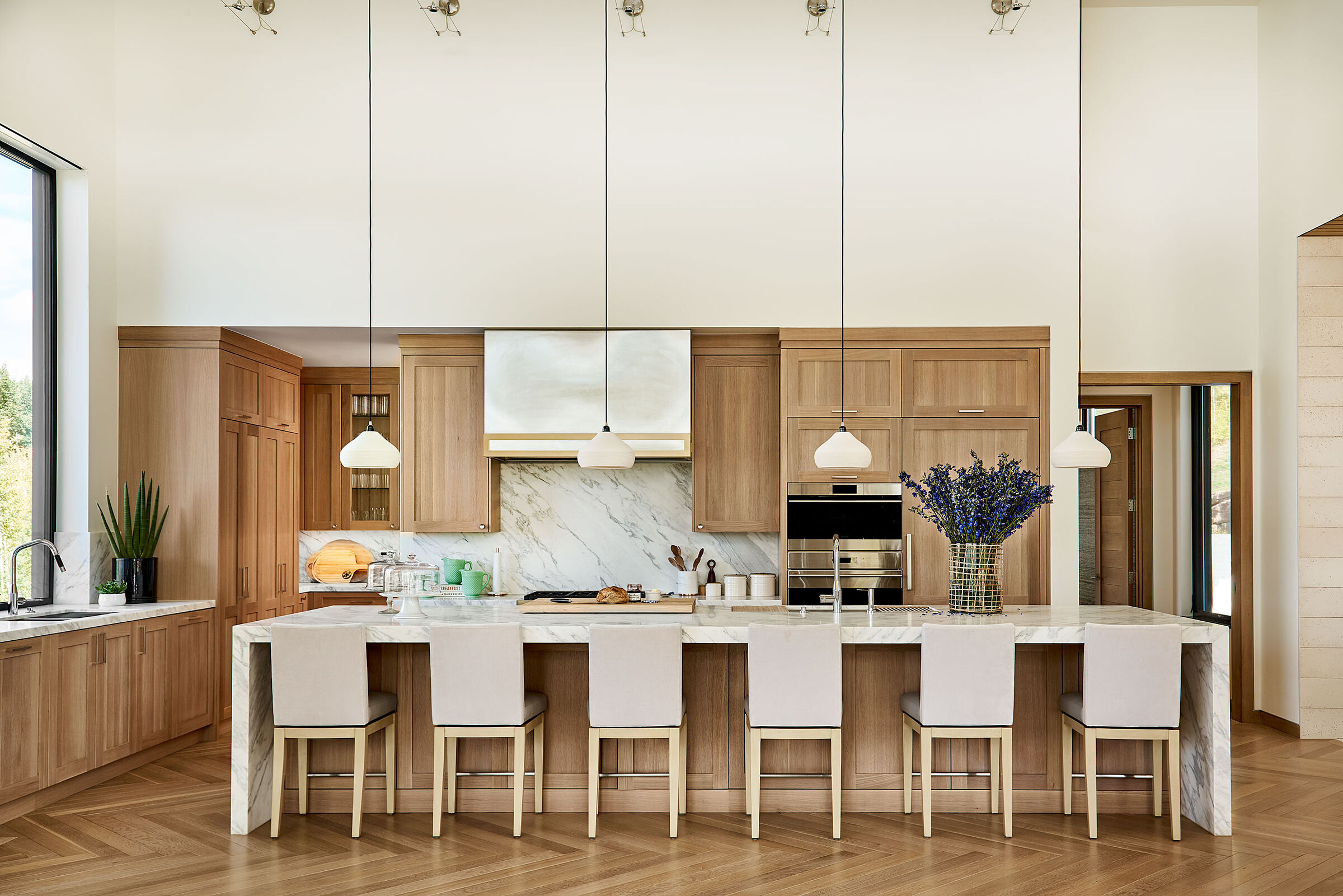 Wild Rose interior living space