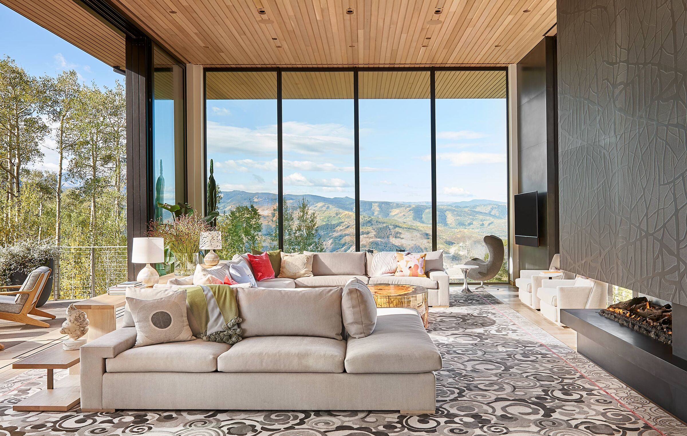 Wild Rose mountain views