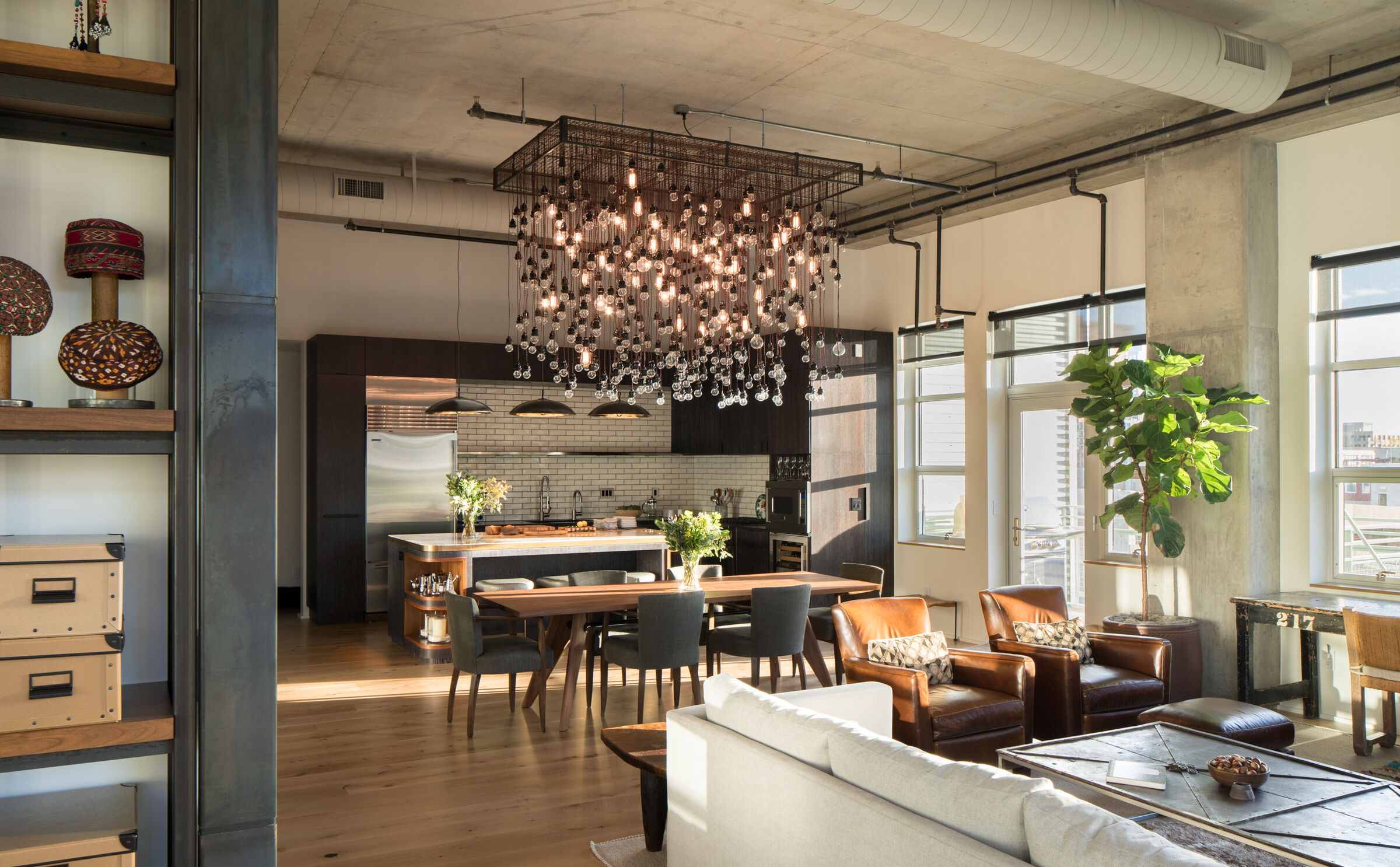 Wynkoop living space with views